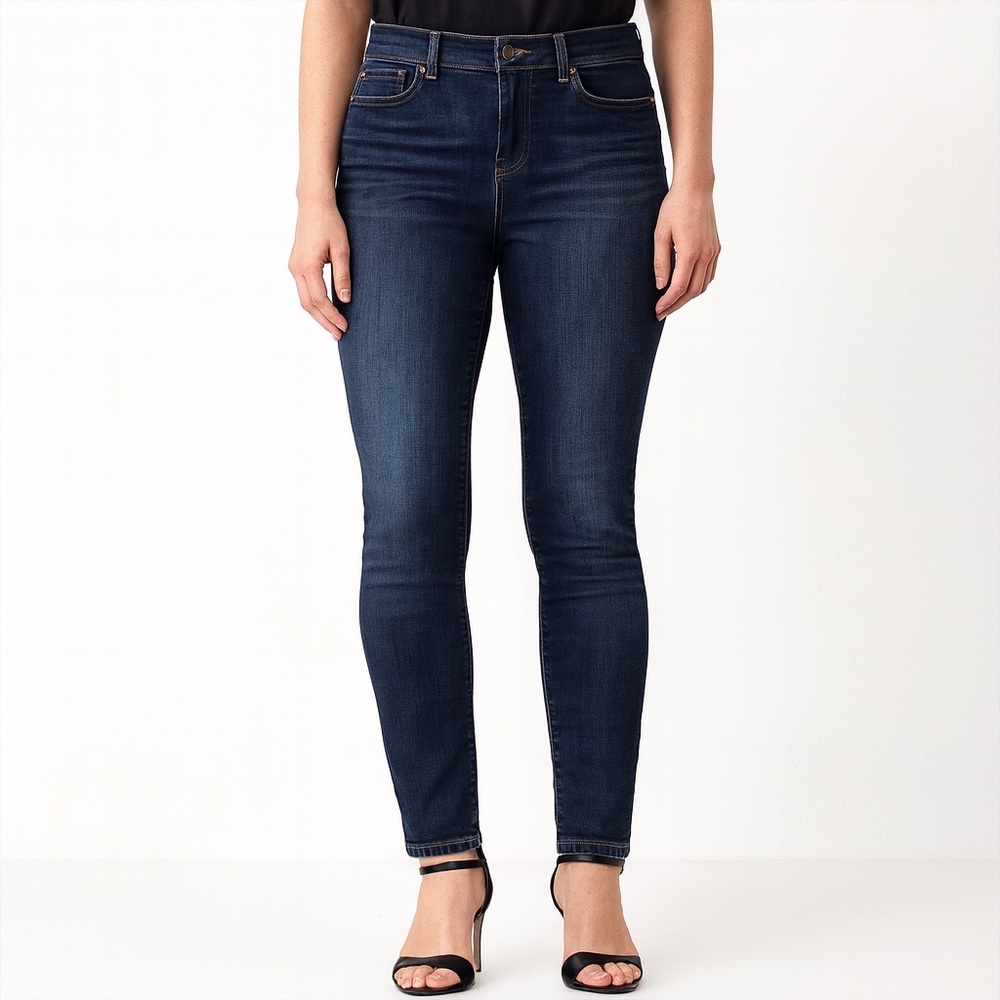Liquid X Midrise Straight Leg Jeans Pants